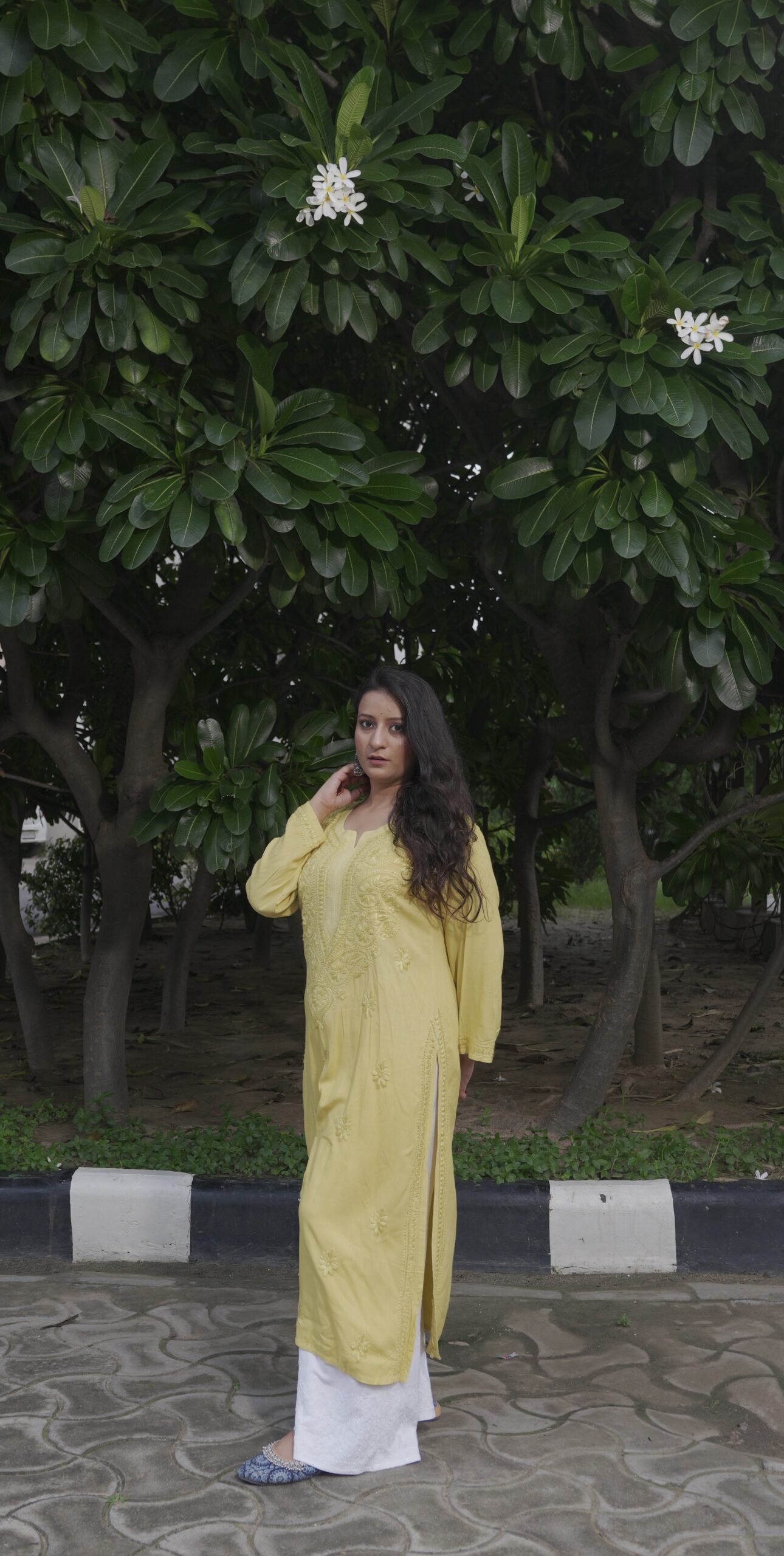 Modal Chikankari kurti - Navasi Chickankari Store Modal Chikankari kurti - Navasi Chickankari Store
